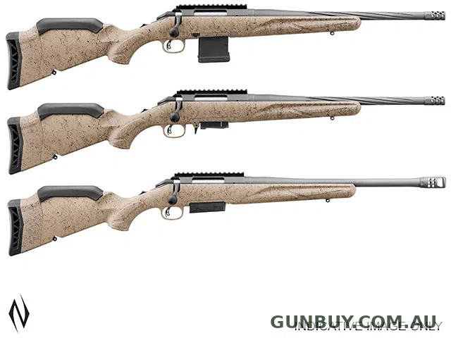 Ruger American Gen II Ranch 16 Inch with Muzzle Brake 3 Shot