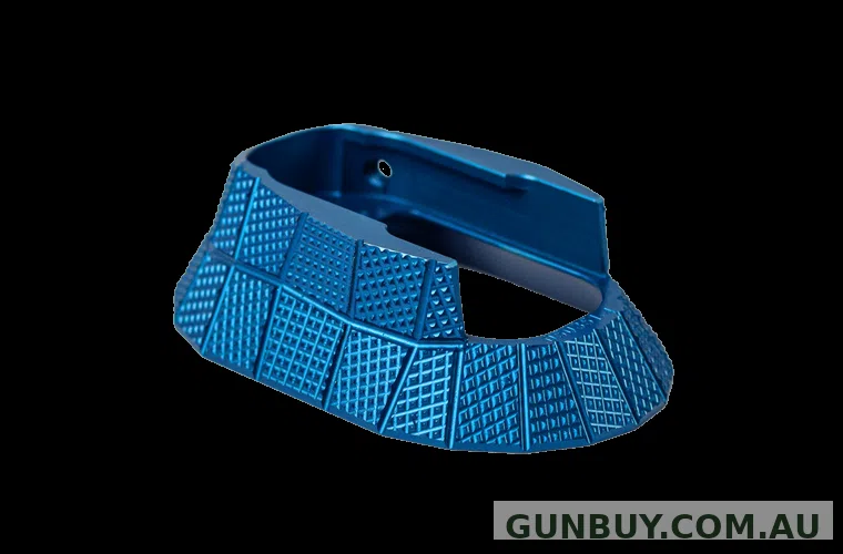 Lokgrip CZ TSO and TS Series Magwell GridLOK Aluminium Blue