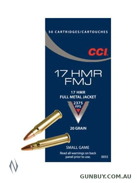 CCI 17HMR 20GR FMJ 2375FPS 50 PACK