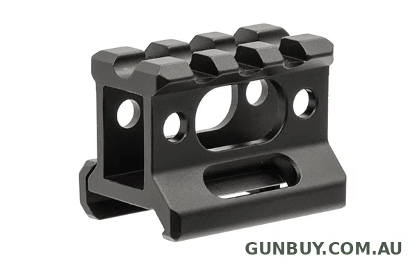 UTG Leapers 3-Slot Picatinny Riser Mount 1 Inch Height 1.6 Inch Length