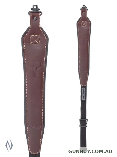 Allen Baktrak Leather Horns Sling with Swivels