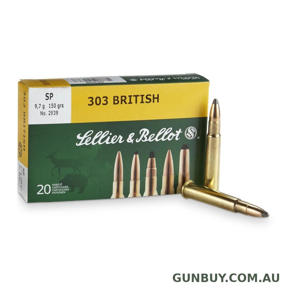Sellier & Bellot 303 British 150gr SP 20 Pack