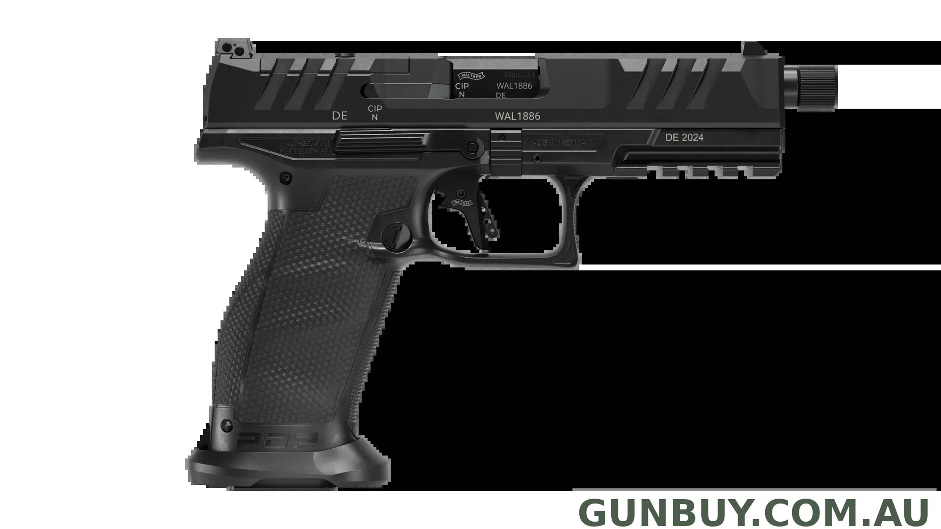 Walther PDP Pro SD Full Size 5.1 Inch 10 Shot with Holosun SCS PDP Reflex Sight