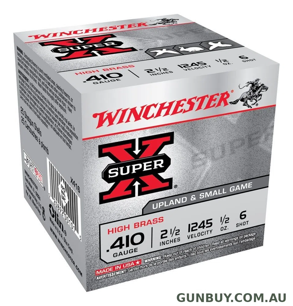 Winchester Super X 410G 6 2-1/2 Inch 14gm (25 Rounds)