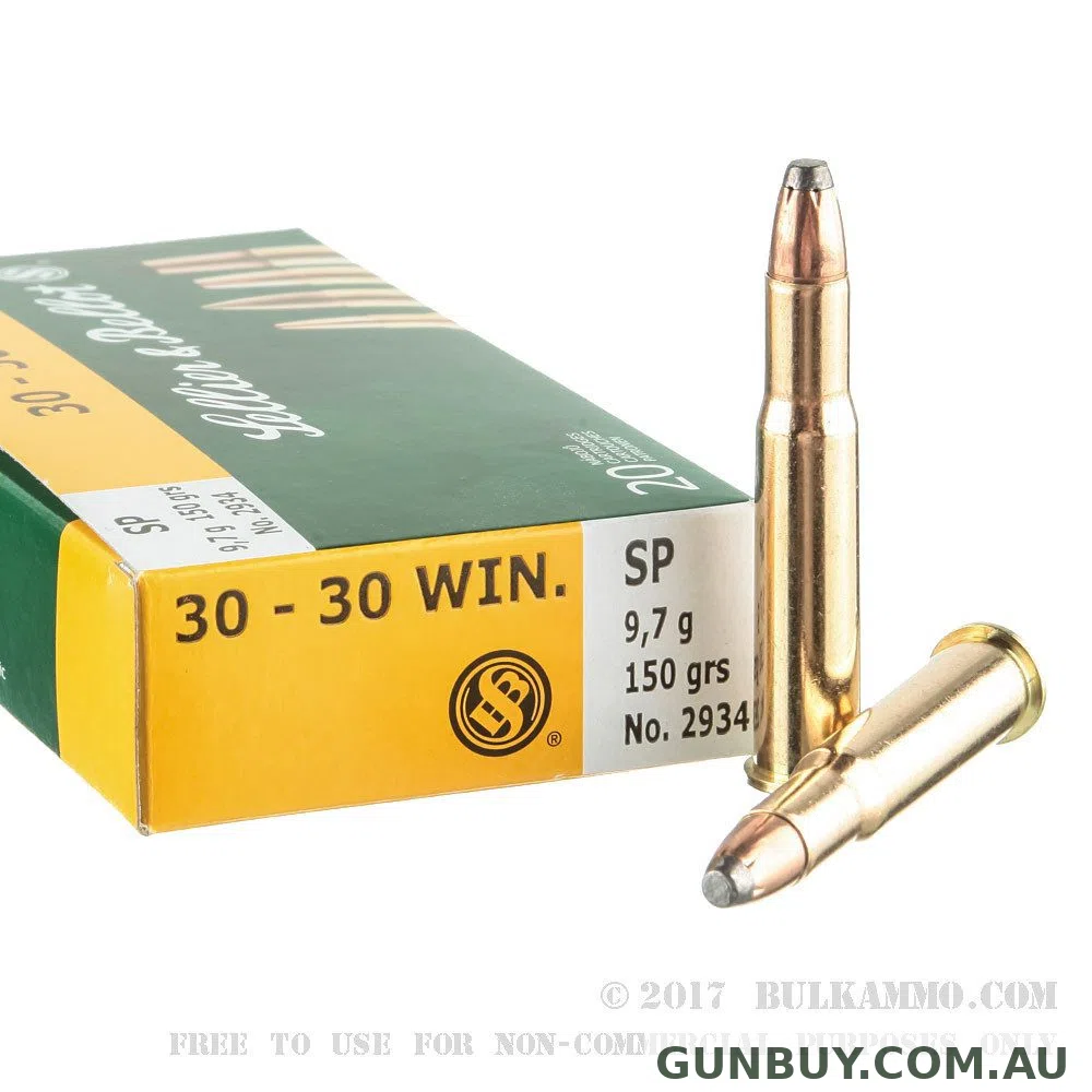 Sellier & Bellot 30-30 Win 150gr SP 20 Pack
