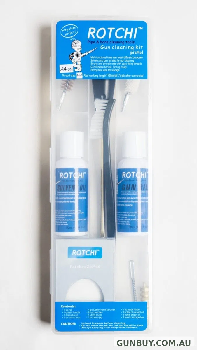 Shooter's Delight 0.44 Cal Complete Cleaning kit (Pistol)