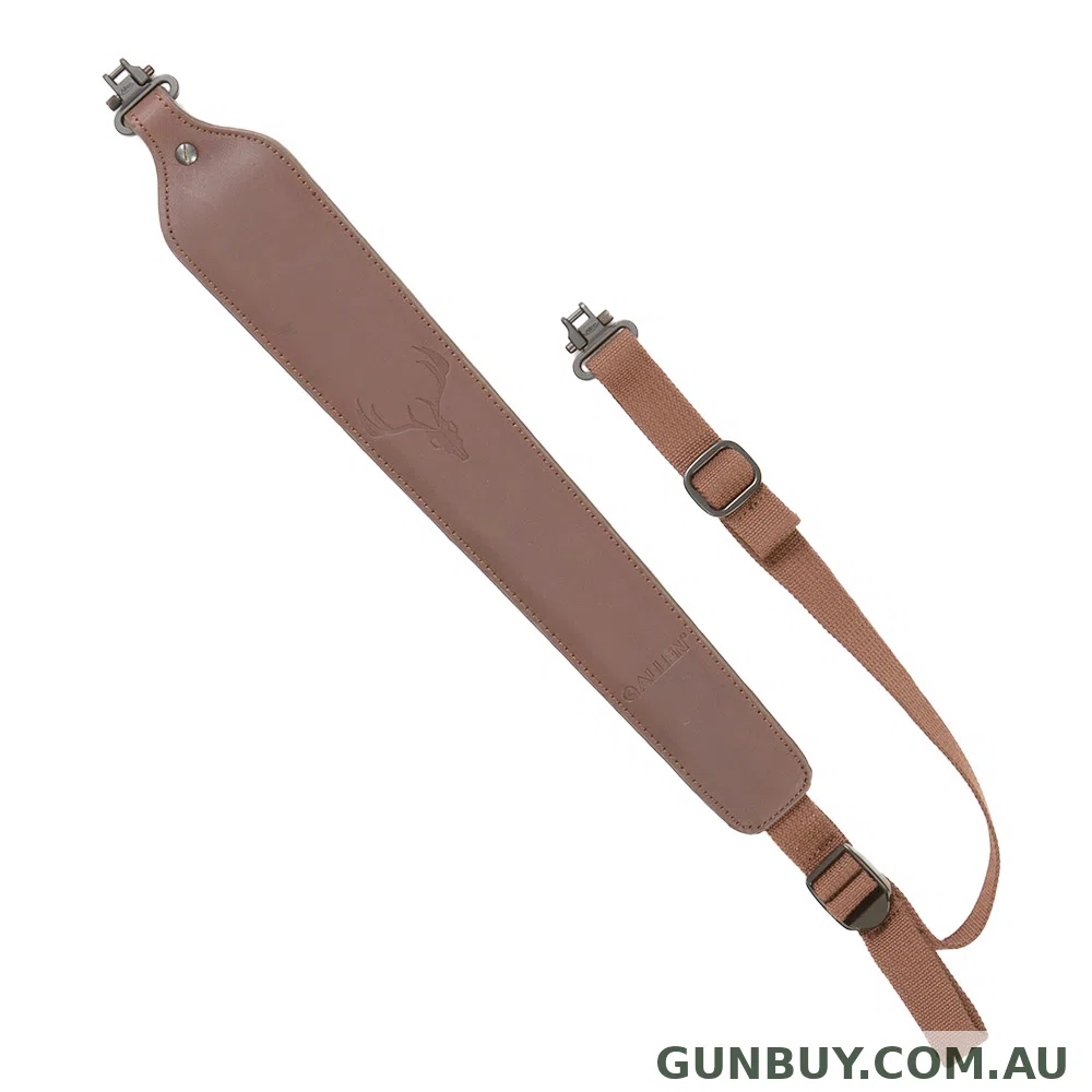 Allen Cobra Padded Leather Sling with Swivels
