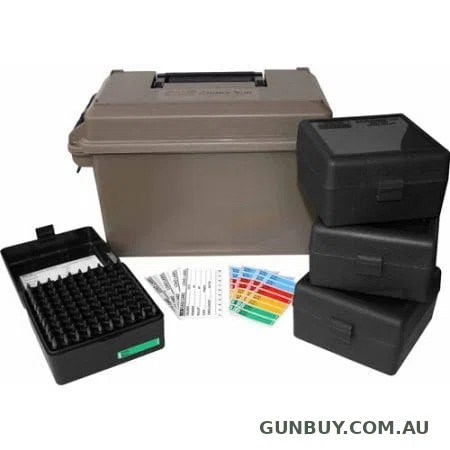 MTM 223 Ammo Can Inc 4 RS-100s Dk Earth