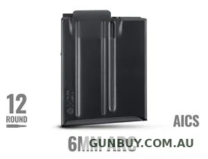 MDT 6MM ARC METAL AICS MAGAZINE - 12 SHOT