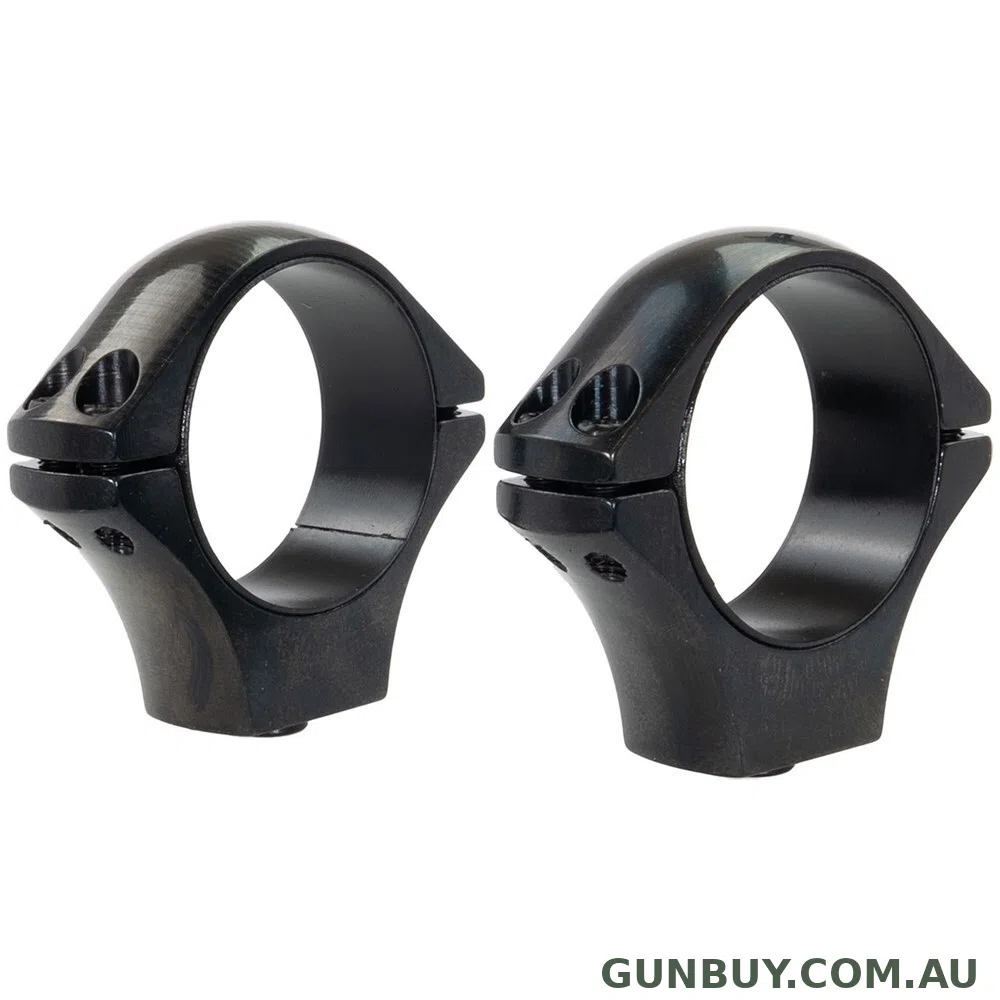 SAKO Optilock Rings 1 inch High BLUED (40.5mm)