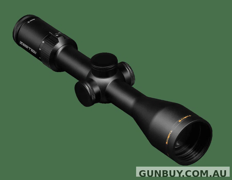 ZERO TECH THRIVE 4-16X50 WITH 30MM TUBE - CAPPED TURRETS AND MIL DOT REICLE (MOA) - Shooter's Delight