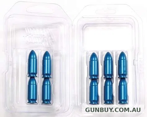 A-Zoom 9mm Luger Blue Aluminium Snap Caps 10 pack