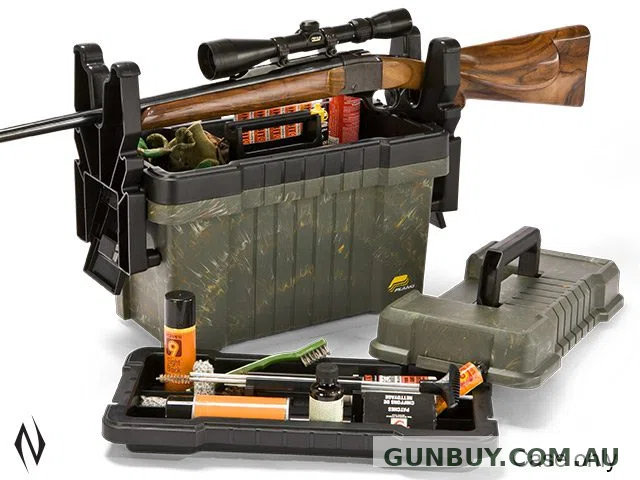 Plano Deluxe Shooters Case Camo with Gun Rest