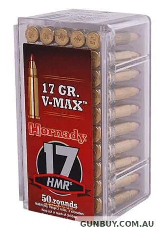 Hornady Varmint 17HMR 17 gr V-Max (50 Pack)