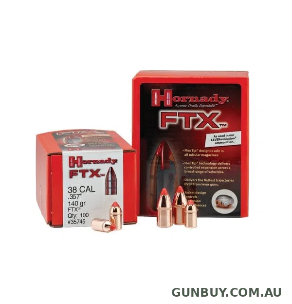 Hornady 45 cal .452 250 gr FTX