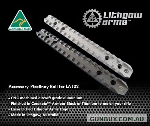Lithgow LA102 Rail Titanium