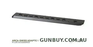 MDT M-LOK ARCA SWISS RAIL Black 7 inch Long