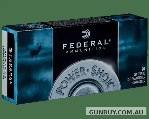 Federal 6.5 CREEDMOOR 140GR SP POWERSHOK (20 PACK)