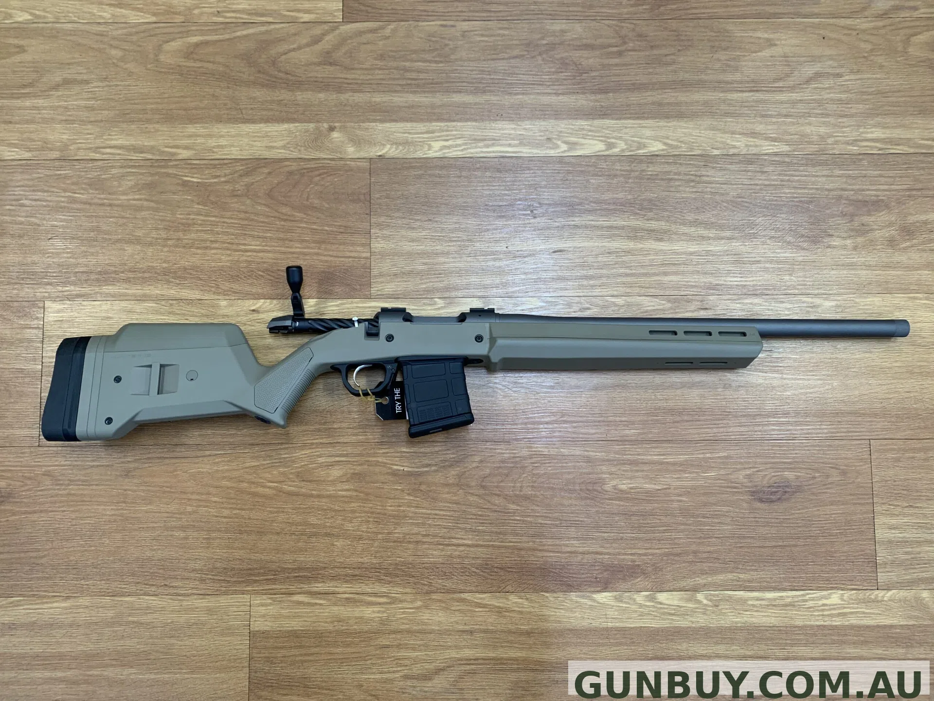 Weatherby 307 Varmint Profile Sendero Tungsten Cerakote w/ Magpul Hunter Stock