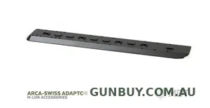 MDT M-LOK ARCA SWISS RAIL 3.3 inch - Black