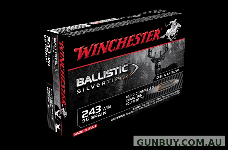 WINCHESTER BALLISTIC SILVER TIP 95GR POLYMER TIP (20)