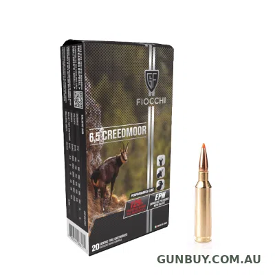 Fiocchi 6.5 CREEDMOOR 129GR EPN - POLYMER TIP - 20 PACK
