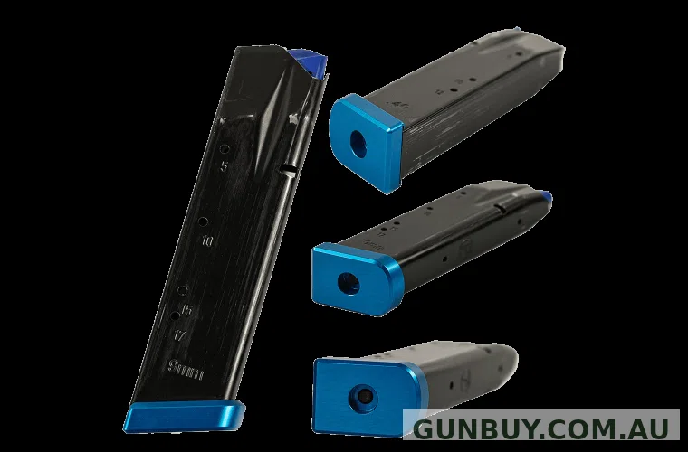 Lokgrips CZ Shadow 2 Magazine Base Pad Aluminium Blue