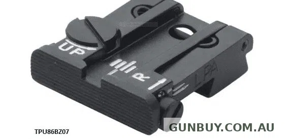 LPA Adj. Rear Sight CZ75 SP01 Shadow