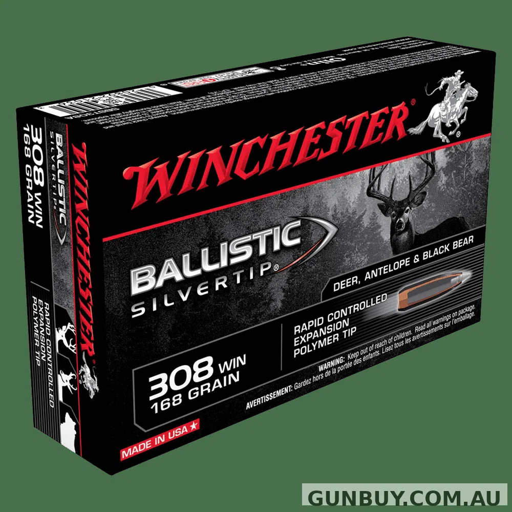 Winchester Ballistic Silver Tip 168gr