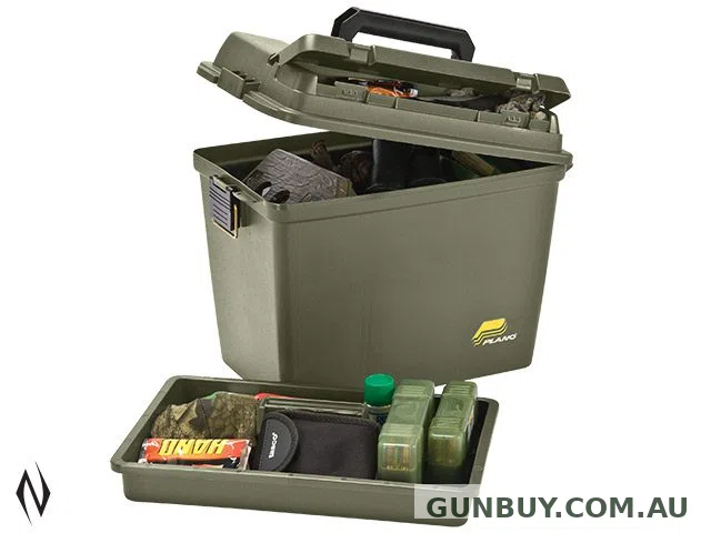 Plano Magnum Field Box with Tray OD Green