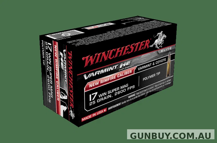 Winchester VARMINT HE 17WSM 25GR (50PCS)