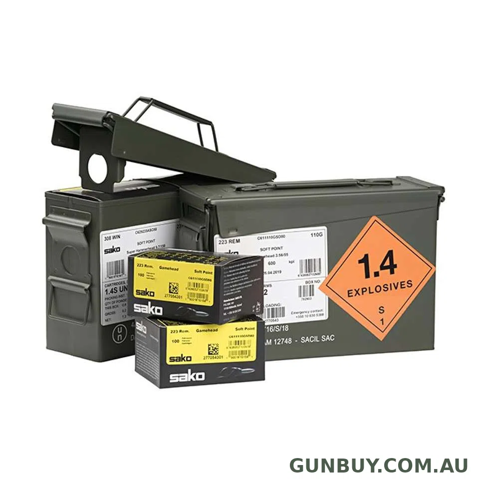 Sako 223 REM 55GR GAMEHEAD 50 PACK