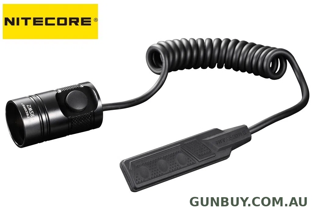 NITECORE REAR PRESSURE SWITCH - FITS P20, P20UV, P10GT, P05, P05 PINK, R25 - Shooter's Delight
