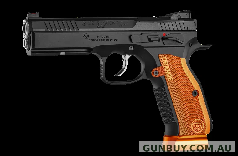 CZ 75 SP-01 SHADOW 2 ORANGE OPTIC READY 9mm 120mm 2 Mags 10 RndMag - Shooter's Delight