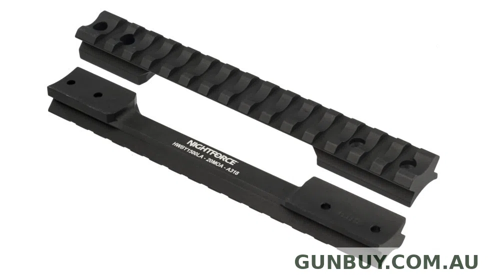 Nightforce Pic Rail for Howa and Vanguard 1913 MIL-STD L/A 20 MOA
