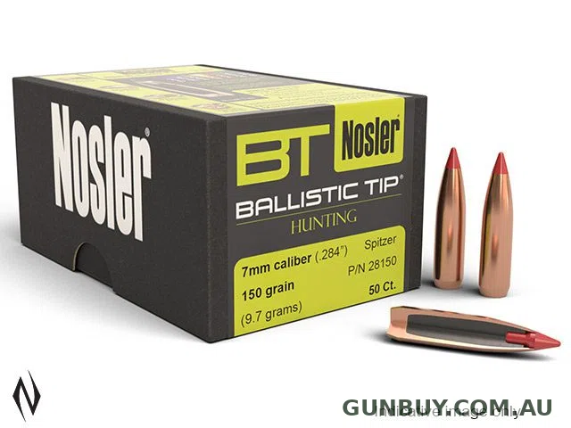 Nosler 7mm 284 160gr Ballistic Tip 50pk