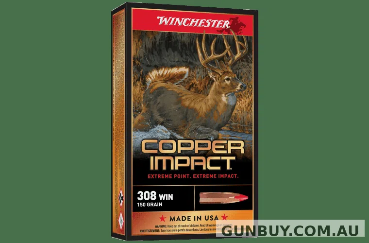 WINCHESTER COPPER IMPACT LF 150GR XP