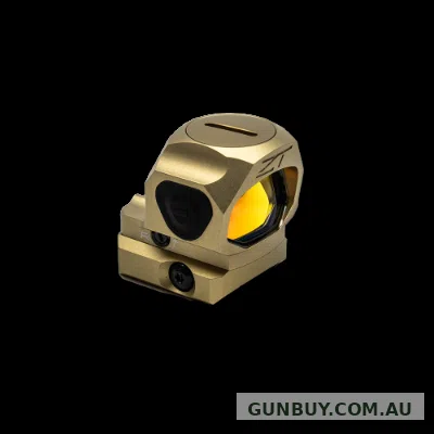 Zero Tech Trace Halo Aspherical Enclosed 3 MOA Red Dot - Bright FDE