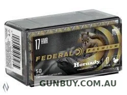 Federal 17HMR 17gr VMAX 2550FPS (500 rounds)
