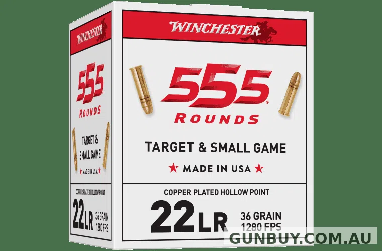 Winchester Super X 22LR 36gr LHP 1280fps (555pk)