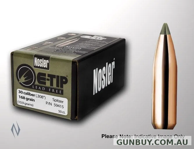 Nosler 243 90gr E-Tip 50pk