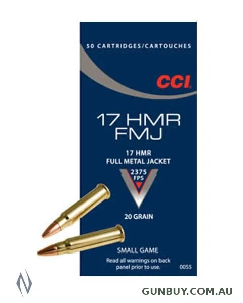 CCI 17HMR 20GR FMJ 2375FPS 500 PACK
