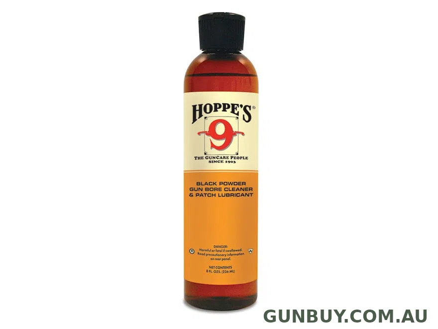 Hoppes NO 9 BLACK POWDER BORE SOLVENT AND LUBRICANT 8OZ