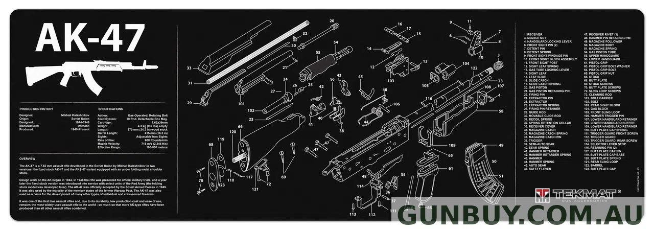 TekMat AK-47 Gun Cleaning Mat