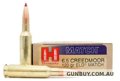 Hornady 6.5 Creedmoor 120 gr ELD Match (20 Rounds)