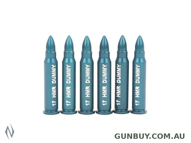 A-Zoom Dummy Rounds 17 HMR 6PK