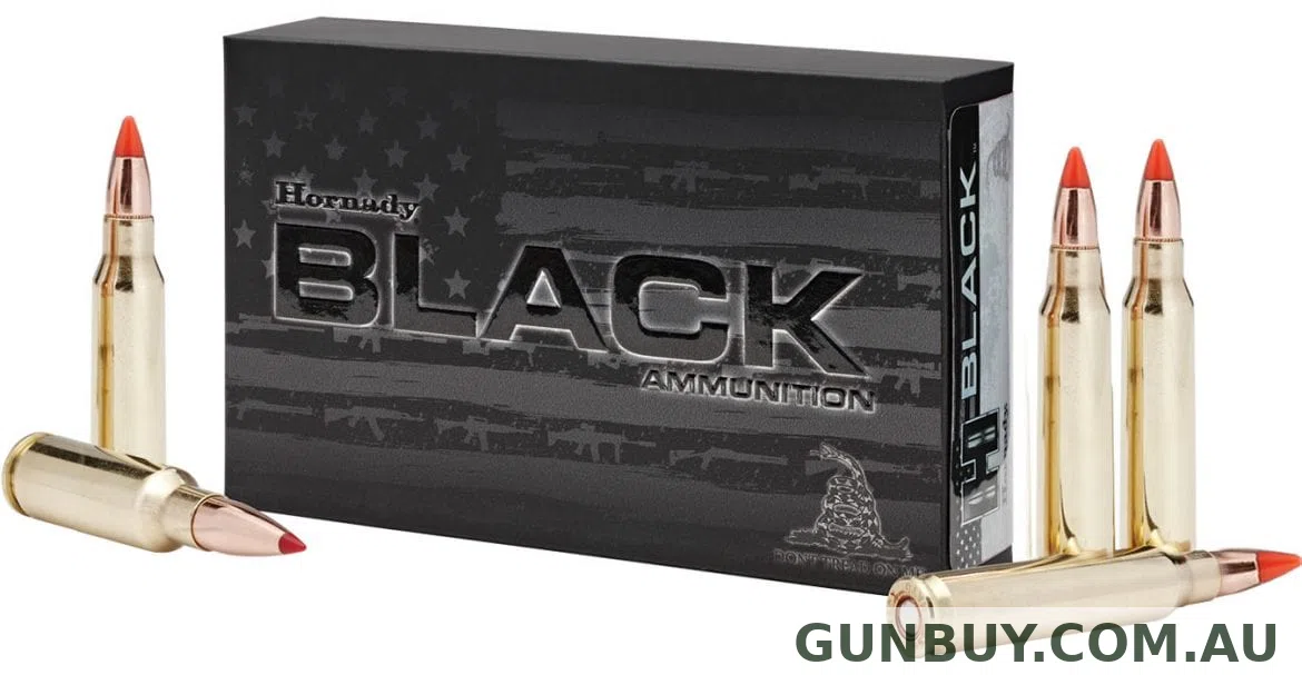 Hornady 308 Win 155GR A-MAX Black 20 Rounds