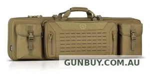 Savior Urban Warfare FDE Tan 51 Inch Double Rifle Case