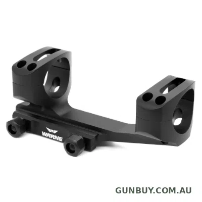 Warne Gen 2 Extended Skeletonised 30mm MSR Mount in Black