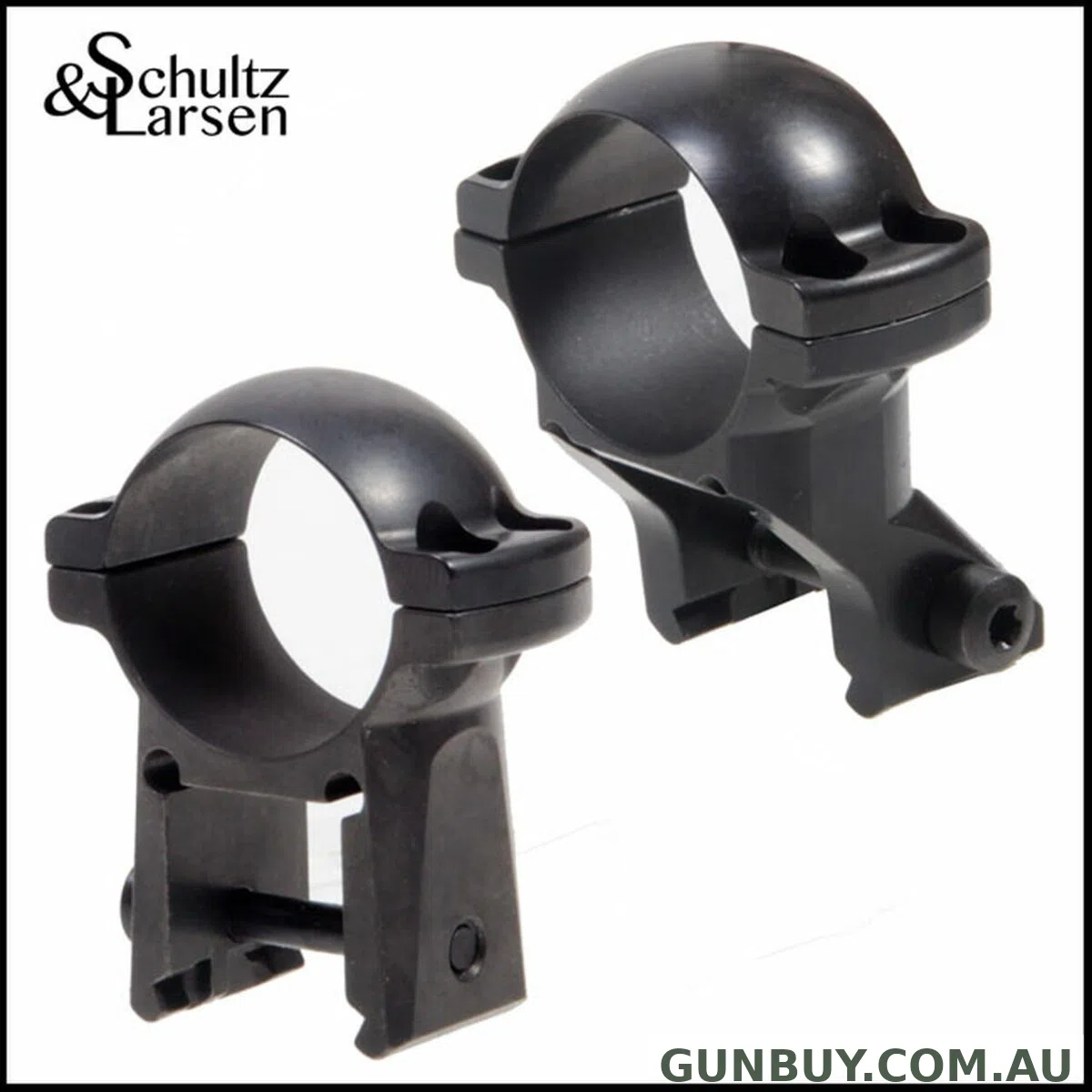 Schultz and Larsen Slide and Lock Ringmount 1 inch Medium